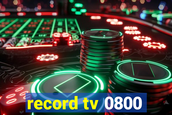 record tv 0800